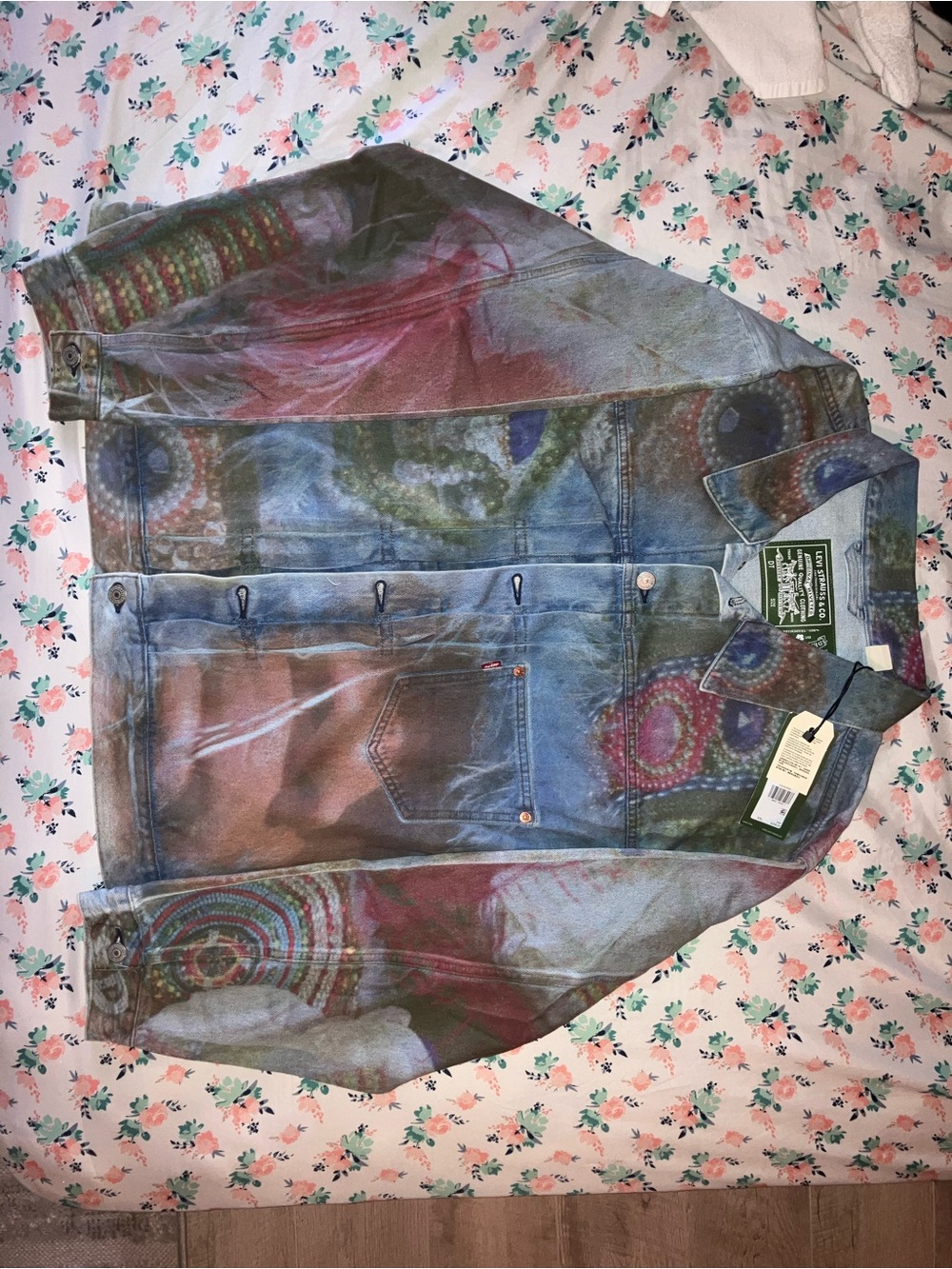 Levi's Multicolor Printed Denim Jacket